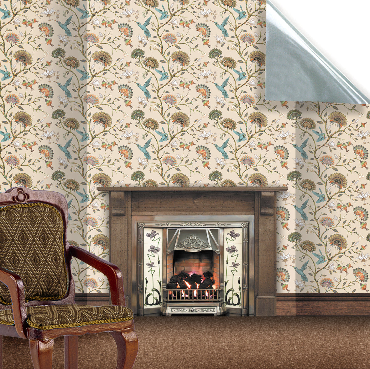 179. Feature Wall / Vintage Living Room