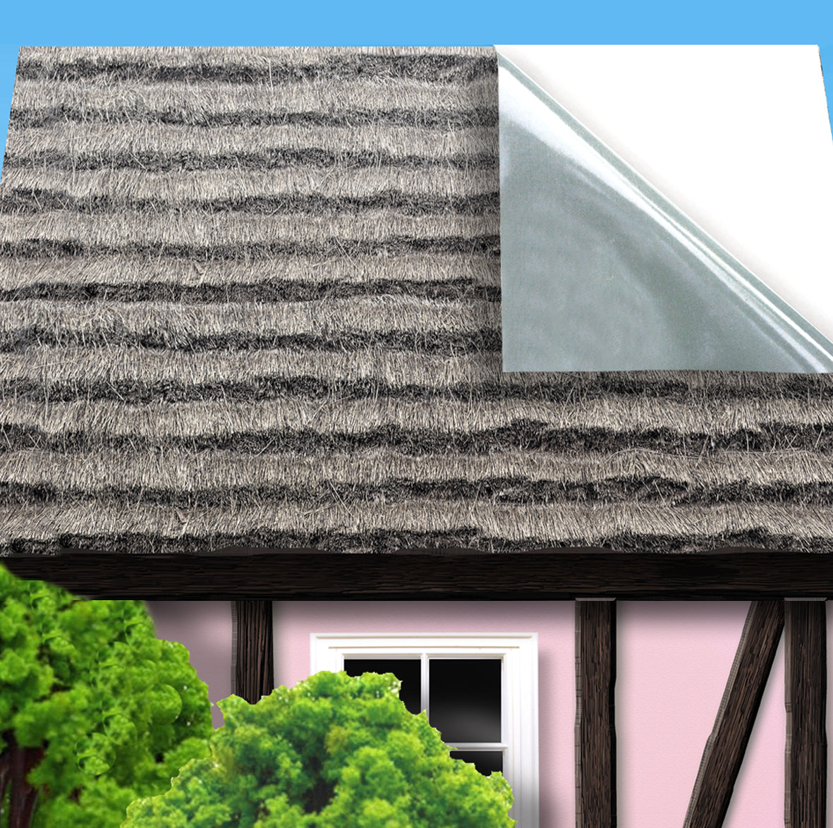 196. Thatch Layered Grey