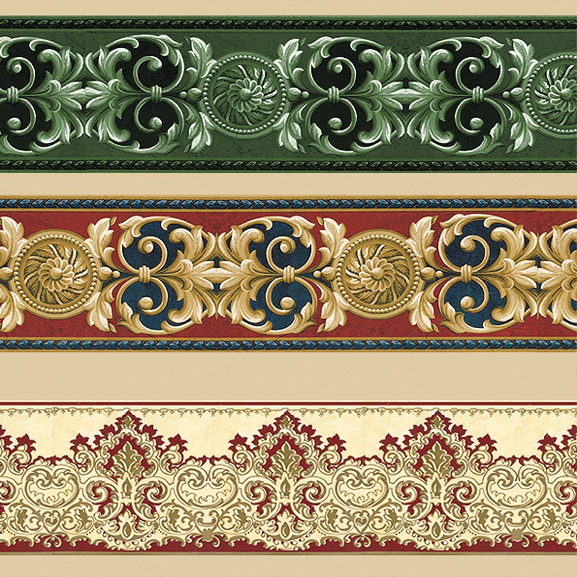 10. Victorian Wallpaper Borders