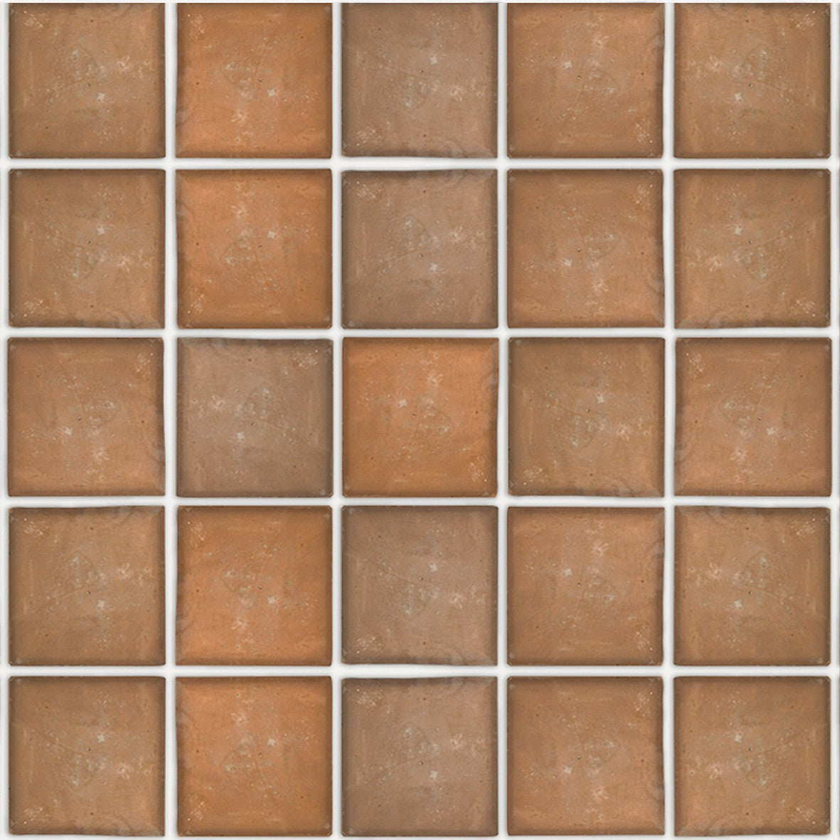 47. Terracotta Small Floor Tiles