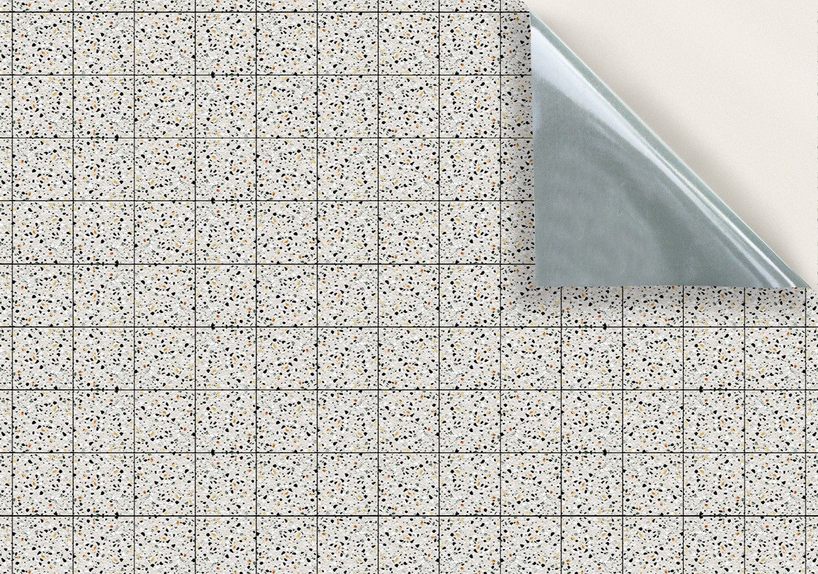 105. Vintage Grey Lino Tiles
