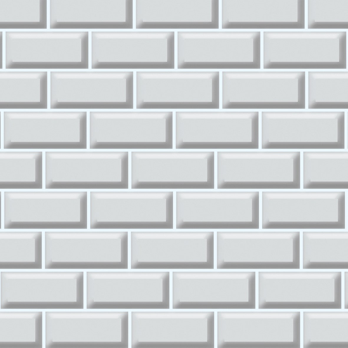 82. Light Grey Metro Tiles