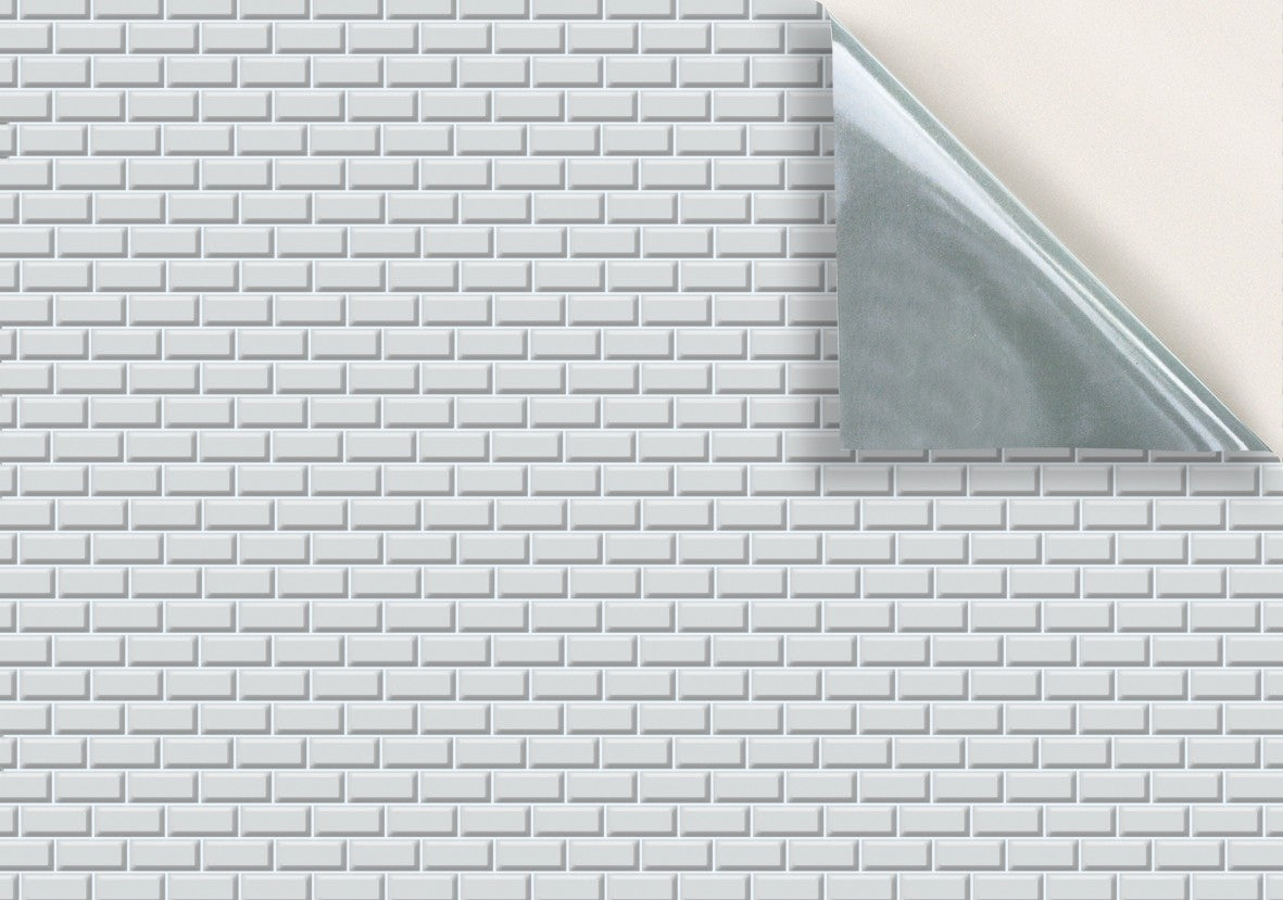 82. Light Grey Metro Tiles