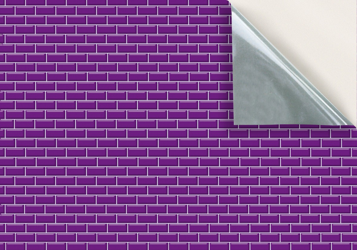 85. Purple Metro Tiles