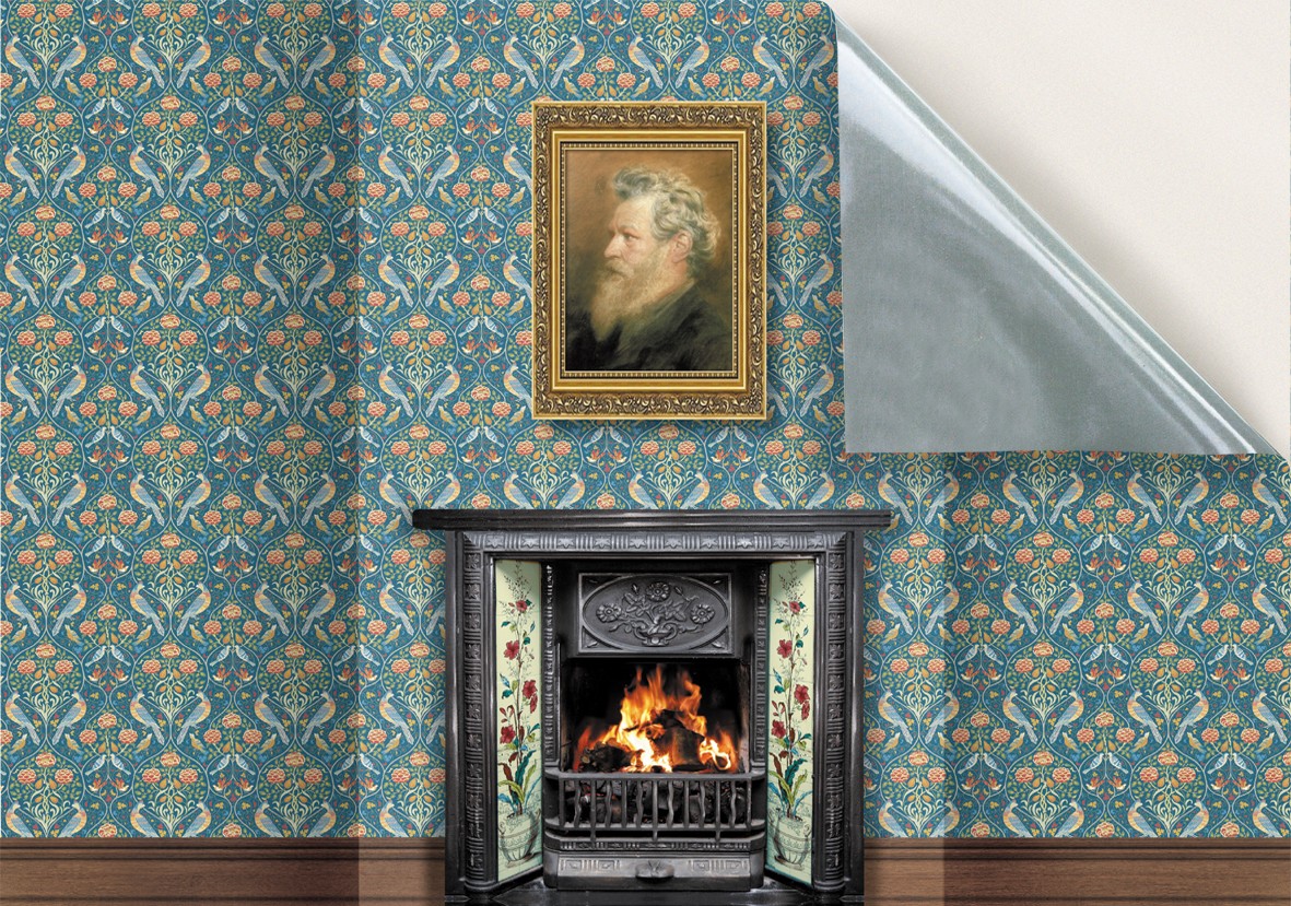 177. Feature Wall / William Morris Parlour