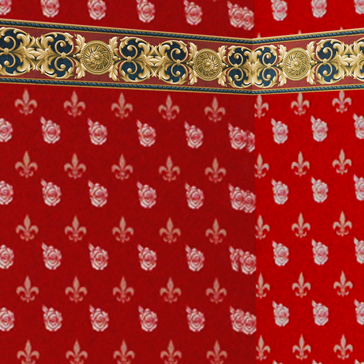 10. Victorian Wallpaper Borders