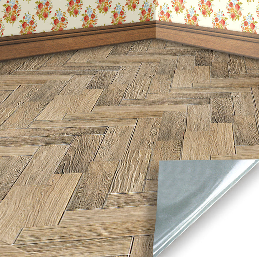 Dolls House Wallpaper Self Adhesive Miniature Coverings Stick And