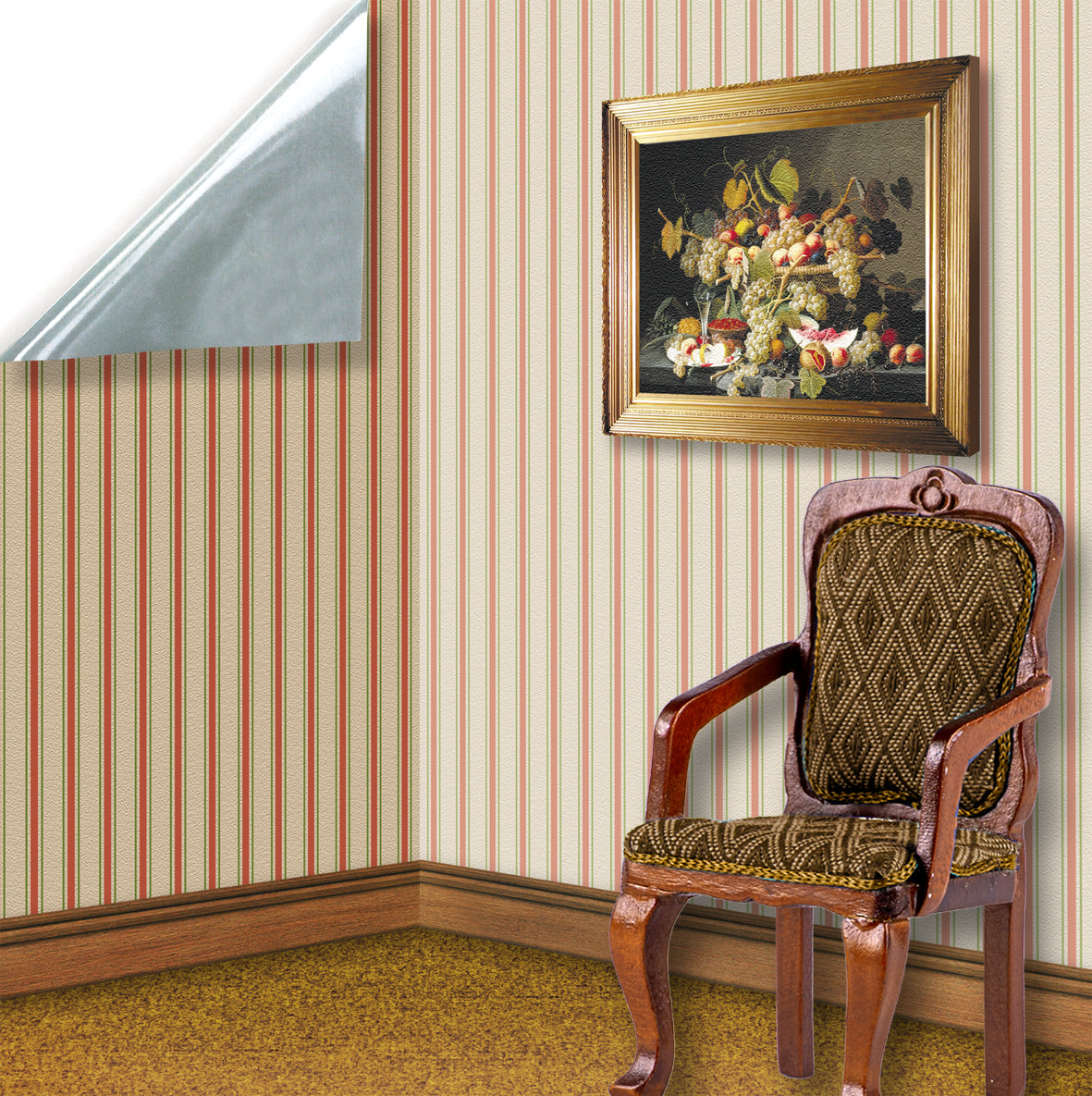 11. Regency Stripe Wallpaper