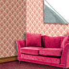125. Victorian Pink Rococo Wallpaper
