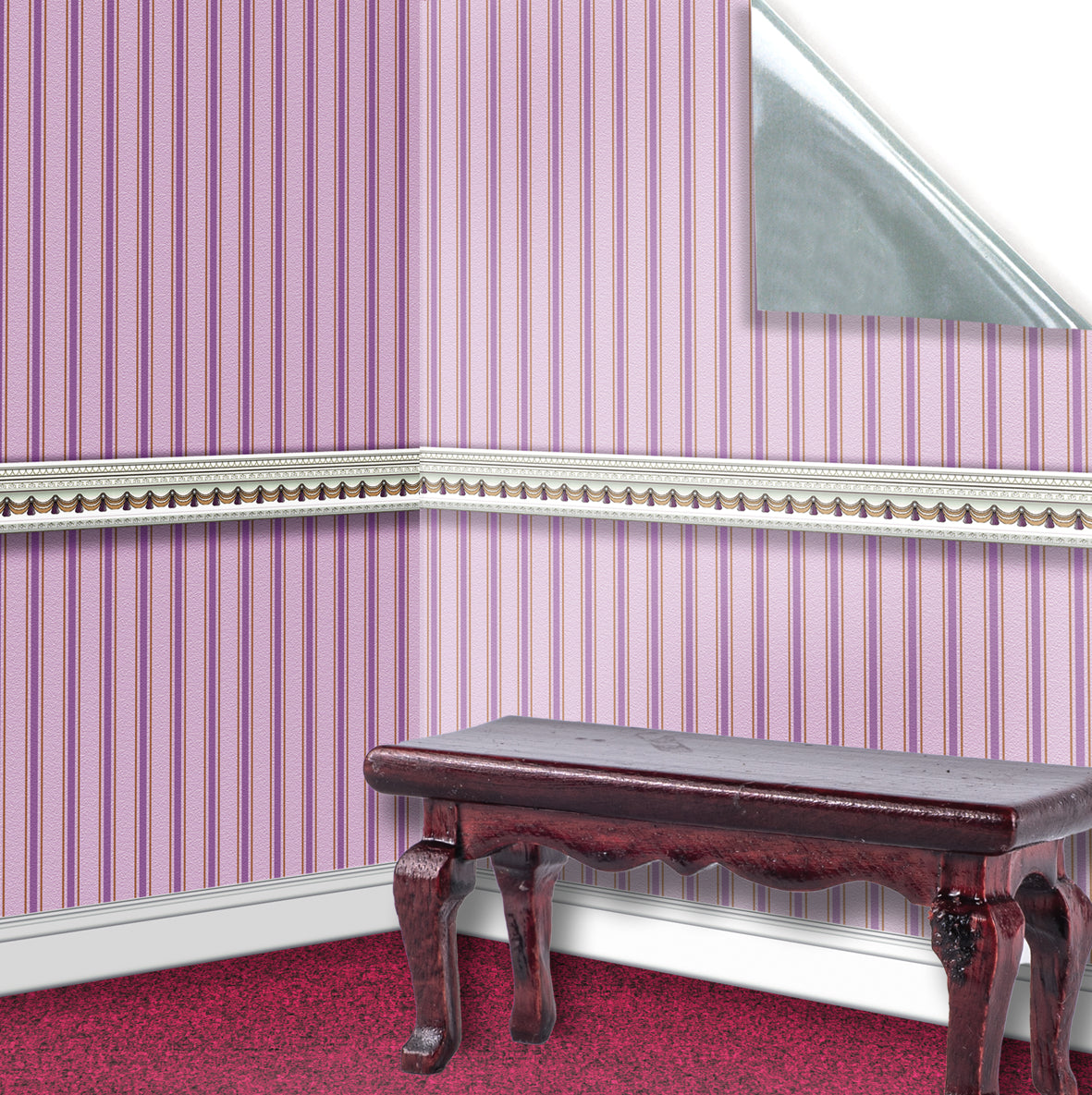 12. Regency Border Wallpaper