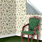 138. Vintage Robins & Blue Tits Wallpaper