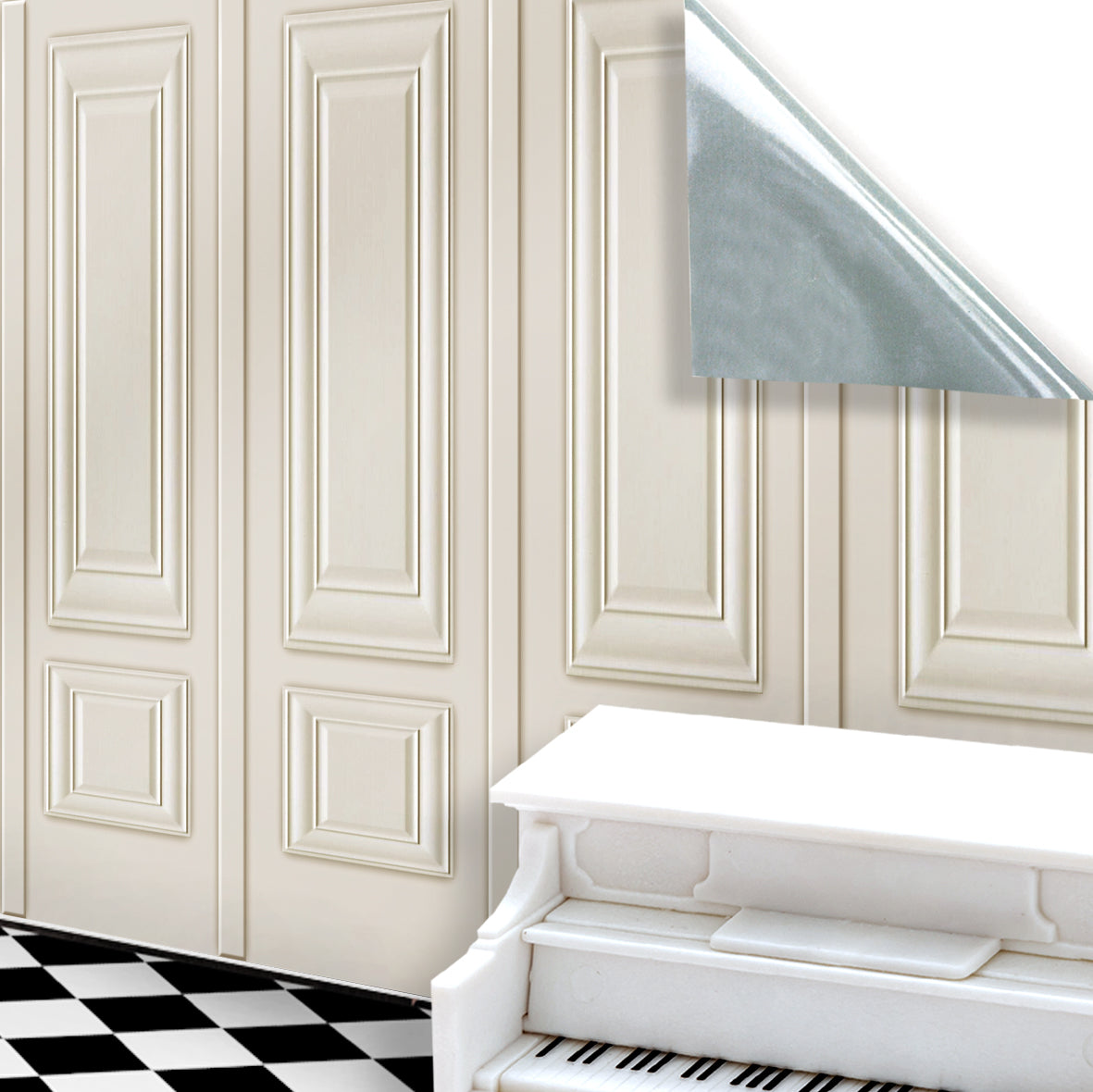 152. Wall Panels Ivory