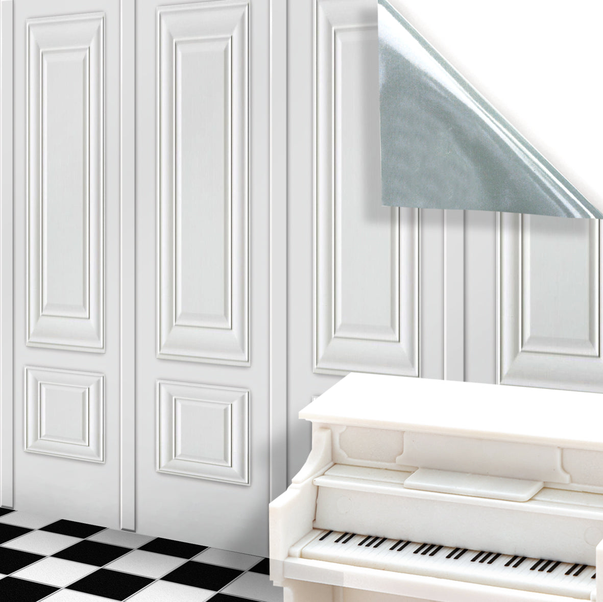 153. Wall Panels Light Grey