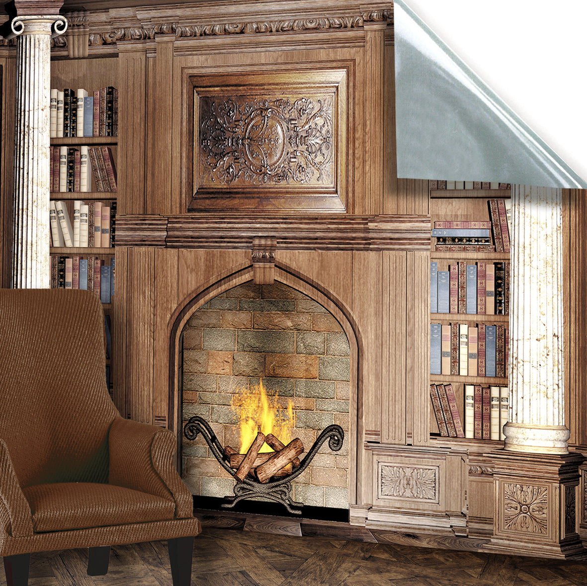 157. Study & Fireplace