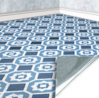 167. Vintage Floor Tiles Blue Shades