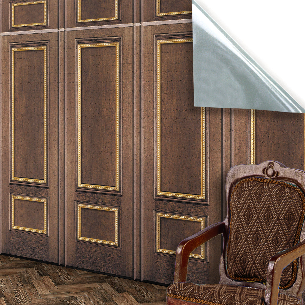 183. Feature Wall / Vintage Framed Panelling