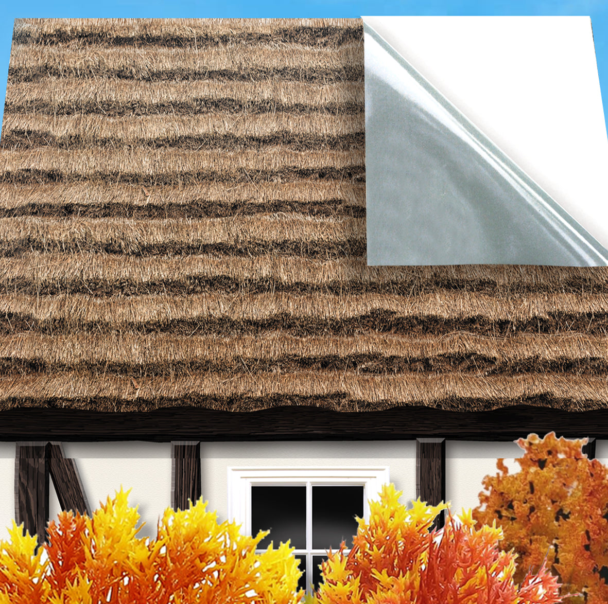195. Thatch Layered Brown