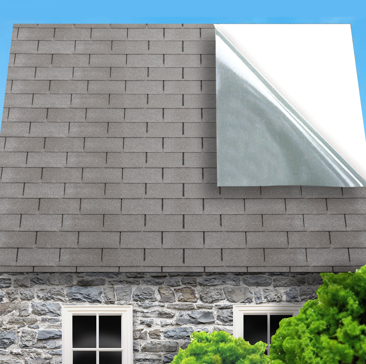 198. Shingle Roof Grey