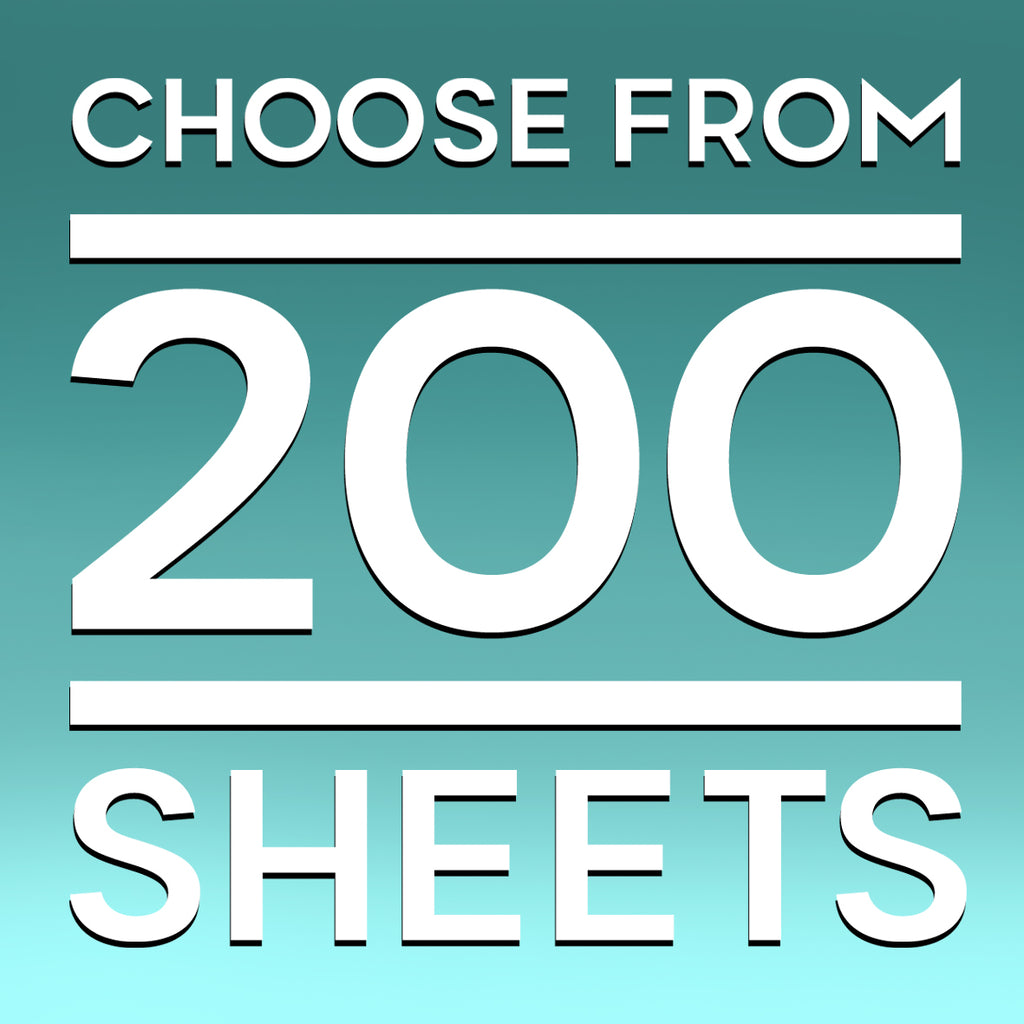 Choose from 200+ Stick and Go miniature wallpaper, floor & wall designs, including Victorian, Modern, or Tudor textures for 1.12 room boxes.