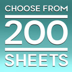 Choose from 200+ Stick and Go miniature wallpaper, floor & wall designs, including Victorian, Modern, or Tudor textures for 1.12 room boxes.
