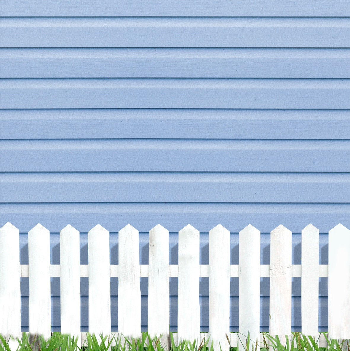 187. Clapboard Blue