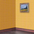 1. Fleur on Gold Wallpaper
