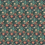 5. William Morris Floral Wallpaper