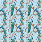 140. Vintage Peacocks Wallpaper