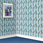 140. Vintage Peacocks Wallpaper