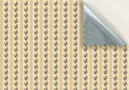 17. Regency Beige Floral Stripe Wallpaper