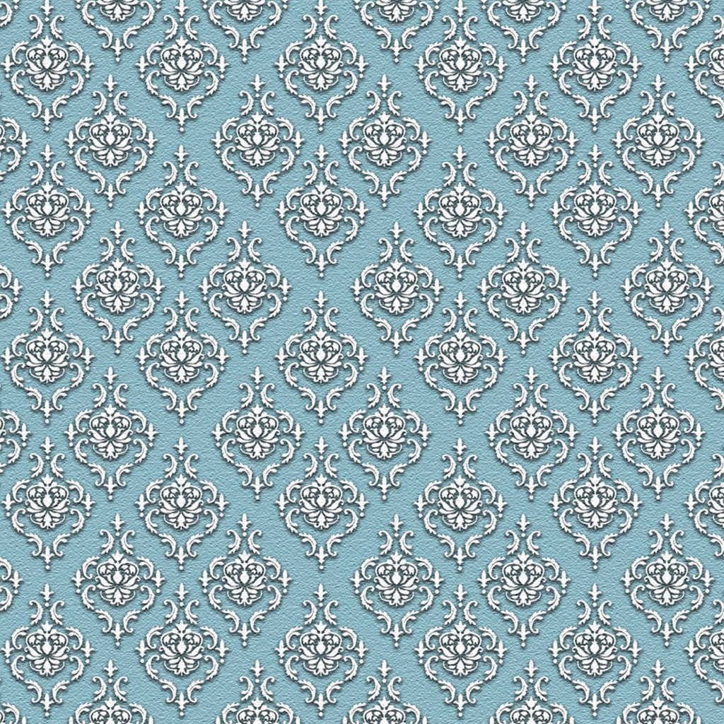 24. Wedgwood on Blue Wallpaper