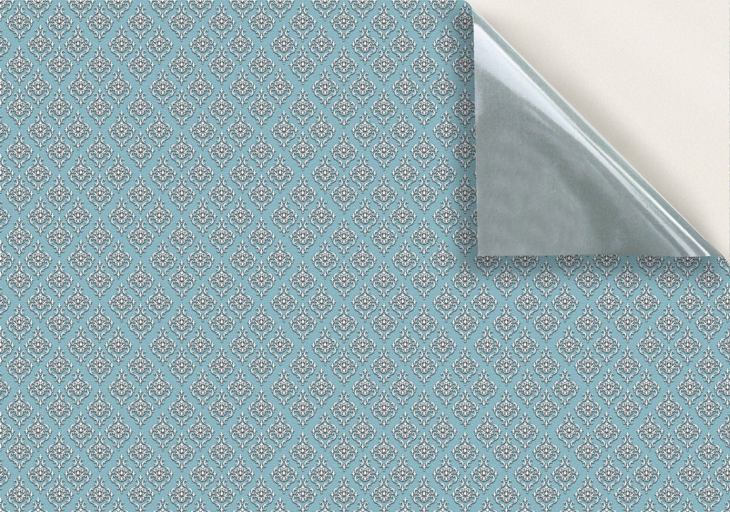 24. Wedgwood on Blue Wallpaper