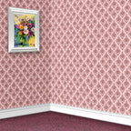 25. Pink Lattice Wallpaper