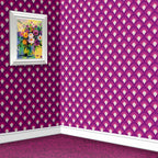 104. Vintage Purple Wallpaper