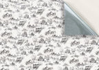 118. Black & White Toile De Jouy Wallpaper