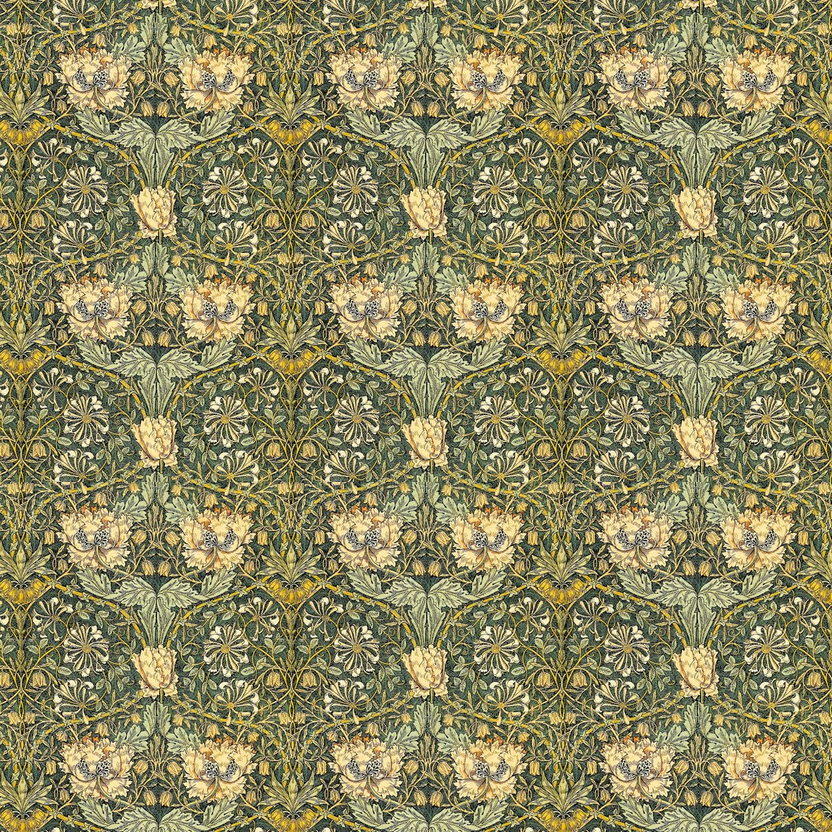 130. Morris Honeysuckle Wallpaper