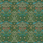 131. Morris Floral Green Wallpaper