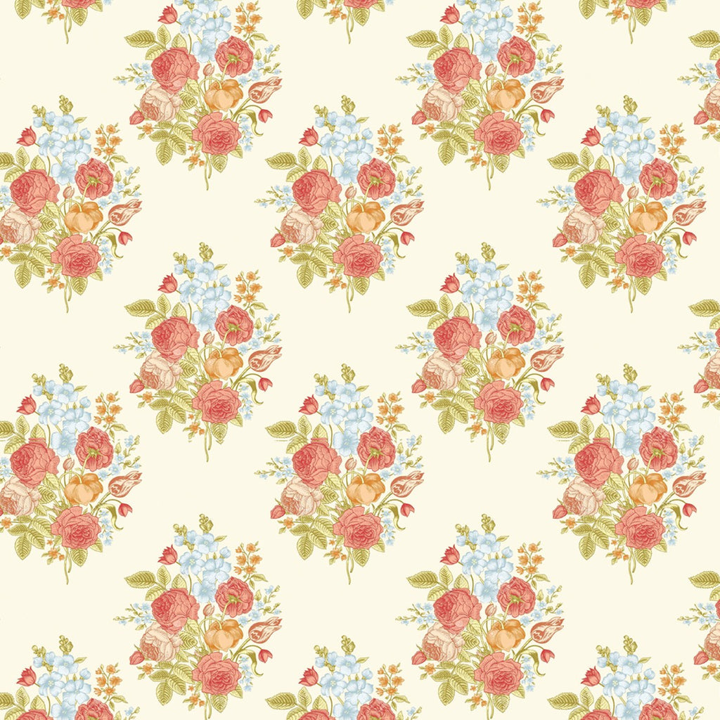 121. Victorian Bouquet Wallpaper