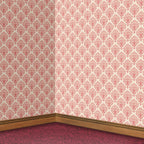 125. Victorian Pink Rococo Wallpaper
