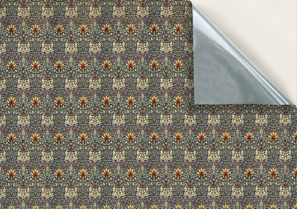 129. Morris Flame Wallpaper