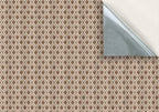 134. Vintage Floral Brown Wallpaper