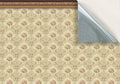 136. Vintage Floral And Border Wallpaper