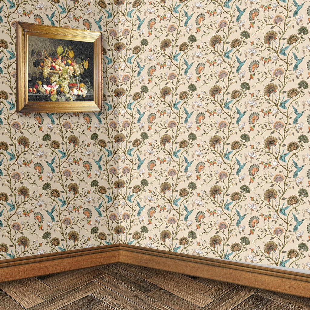 139. Vintage Kingfishers Wallpaper