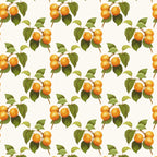142. Vintage Apricot Fruit Wallpaper