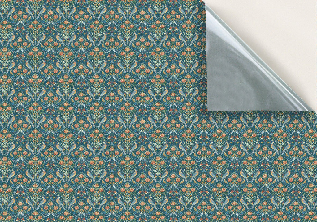 97. William Morris Birds Blue Wallpaper