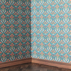 97. William Morris Birds Blue Wallpaper