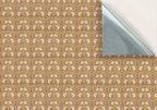 98. William Morris Brown Floral Wallpaper