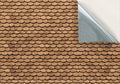 92. Scallop Brown Roof Tiles