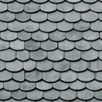 91. Scallop Grey Roof Tiles