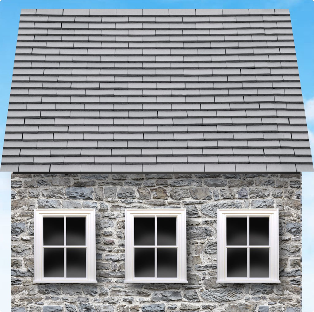 90. Light Grey Roof Tiles